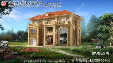 金山区欧式自营住宅别墅设计图