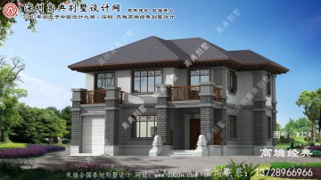 拜泉县农村二层自建房效果图