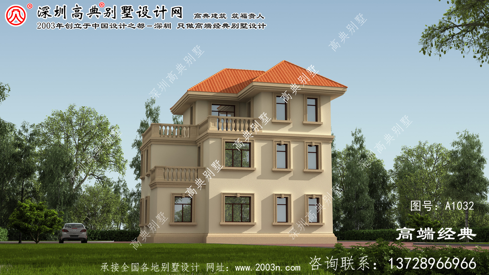 云梦县128平米别墅设计图纸