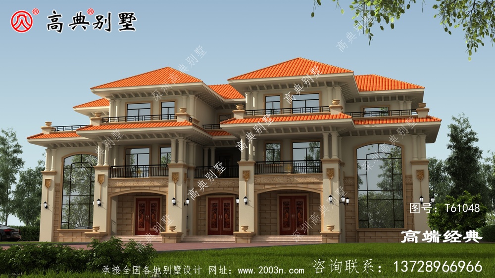 大方县双拼自建房私家别墅	