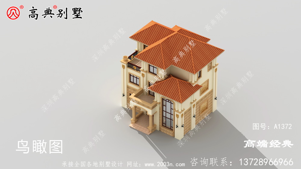 华亭县农村别墅前花园设计