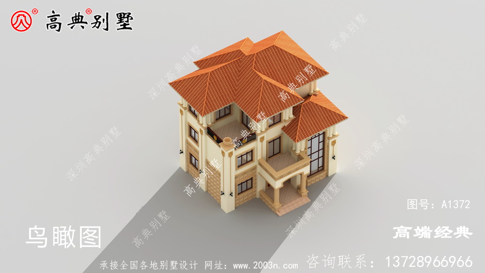 华亭县农村别墅前花园设计