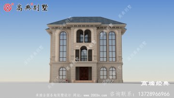  简单的农村三层小别墅