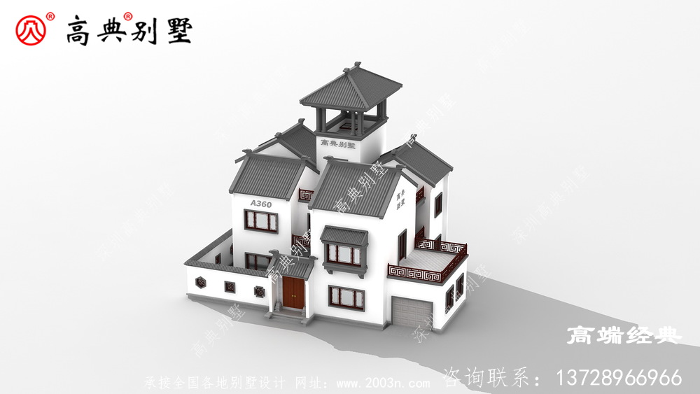 农村三层别墅网