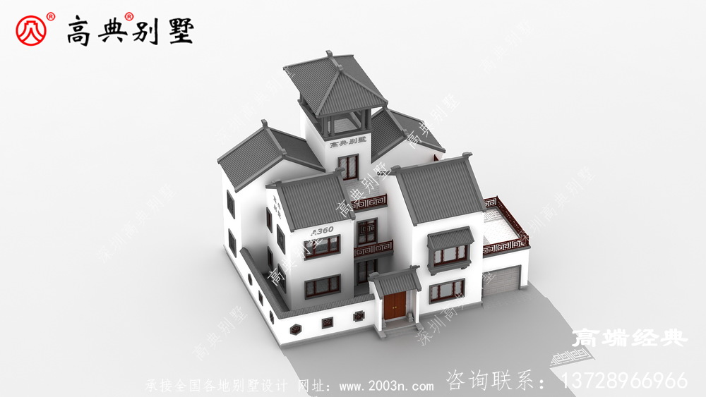 农村三层别墅网