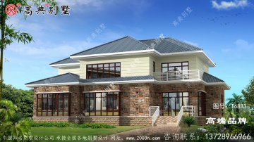 农村两层别墅设计施工图是在城市