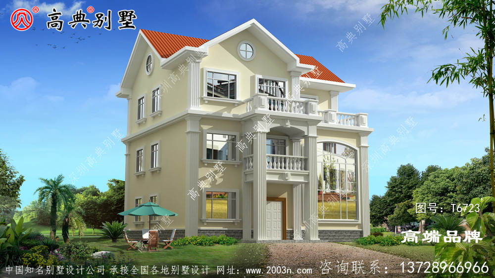 别墅空间设计真正值得农村建的好房子	