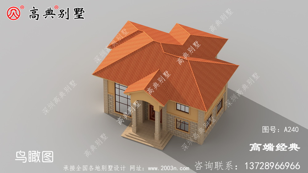 涿州市二层楼自建房平面图，这户型真的是绝了！