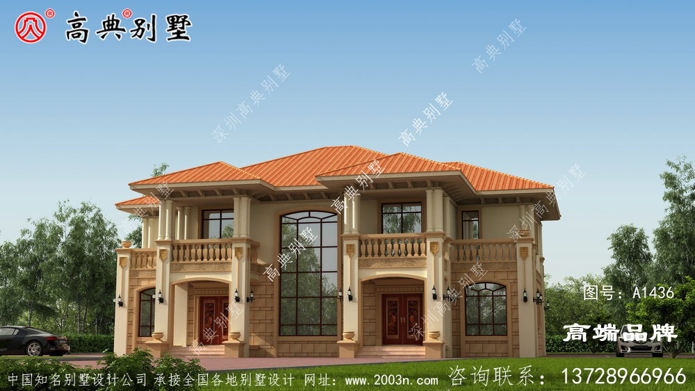 农村别墅户型图纸布局符合我们现代人的居住需求