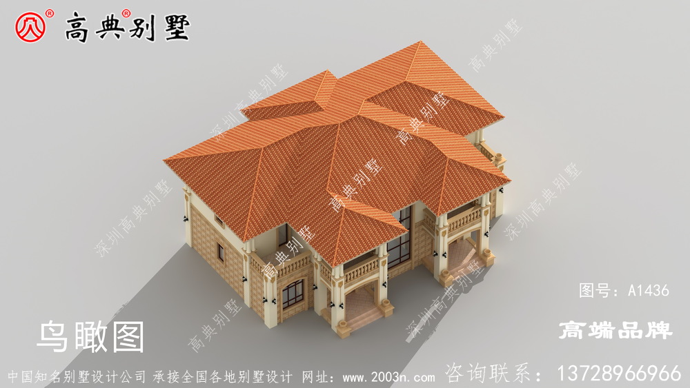 农村别墅户型图纸布局符合我们现代人的居住需求