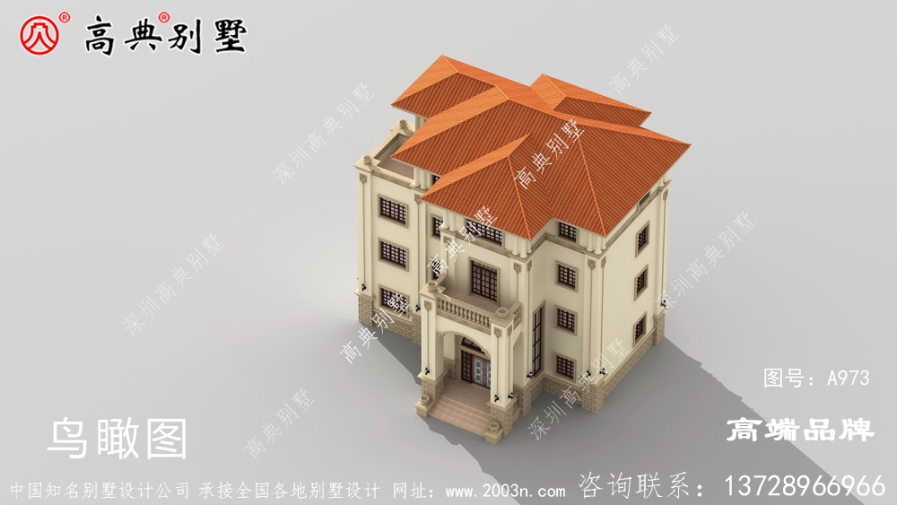农村四层楼房设计图纸造型简约好施工