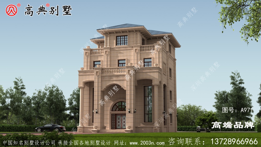 四层农村房子设计图