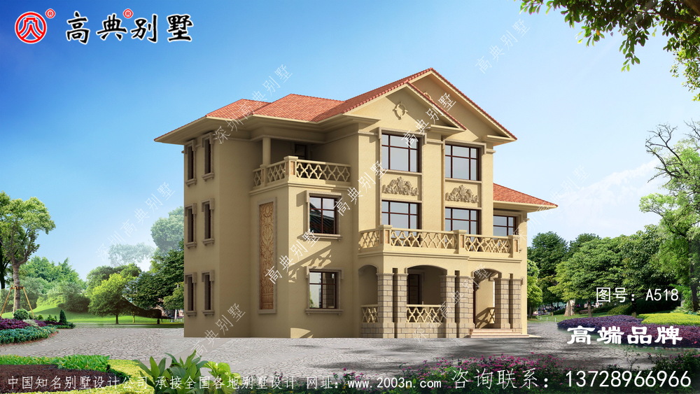 农村建房子设计图纸宛若一幅完美画卷