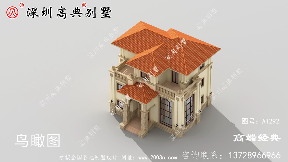 三层农村别墅，建房子建的就是喜庆，住进去旺全家