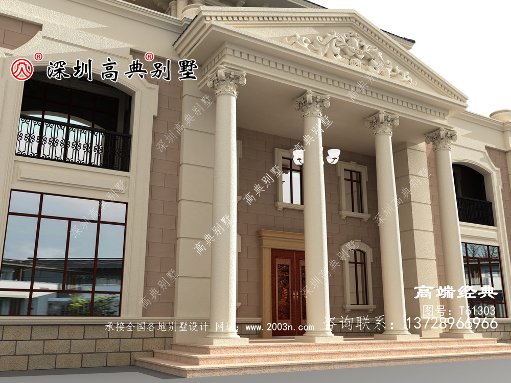 农村别墅设计图，可实现隔代居住，三世同堂不是梦