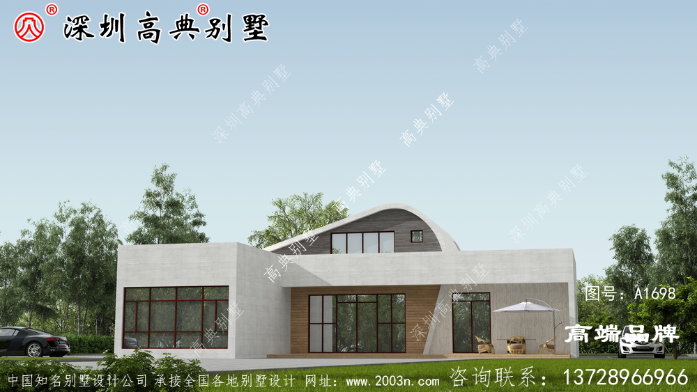二层农村简单实用自建房，大气时尚，温馨十足，