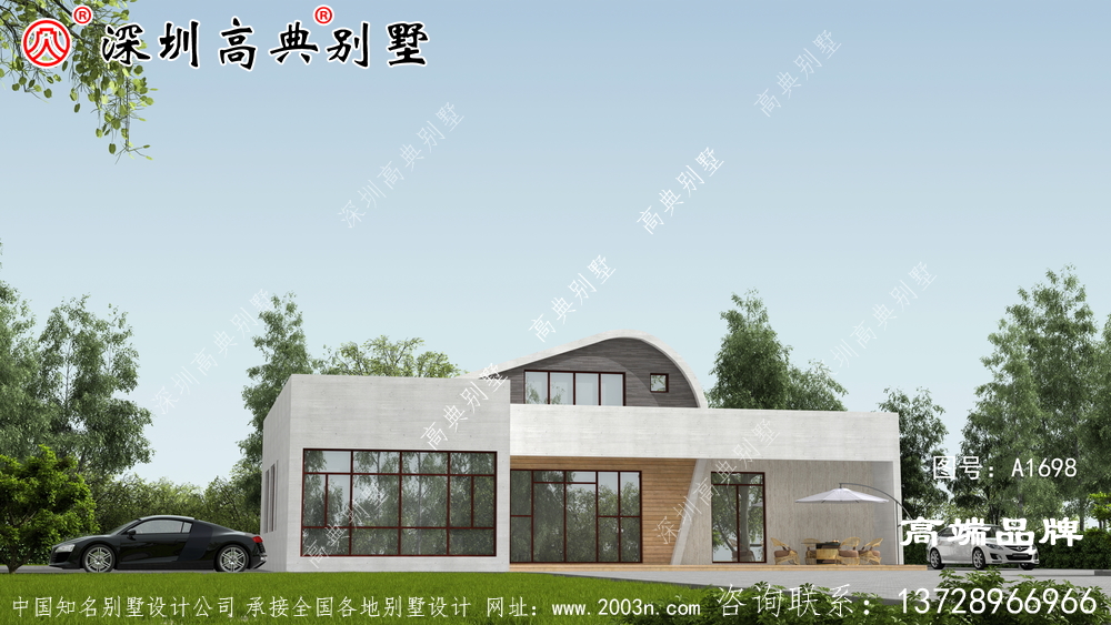 二层农村简单实用自建房，大气时尚，温馨十足，