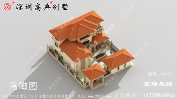 三层别墅设计图，虽然风格上不同