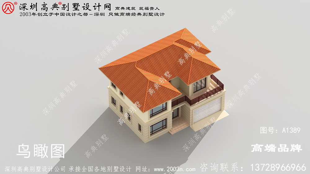 好看又简单的二层楼房设计图，占地136平米左右