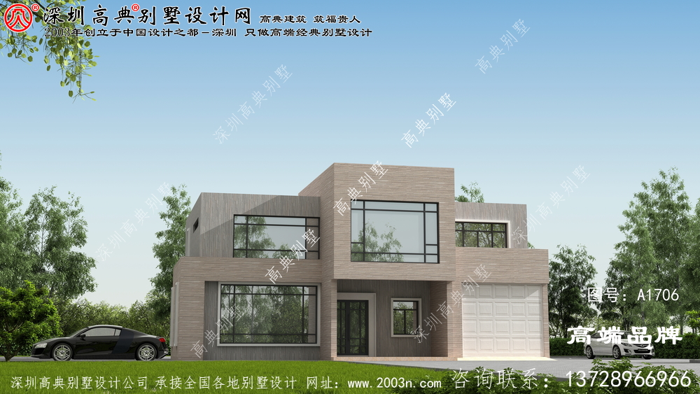 农村二层自建别墅设计图，带给你温馨的家园