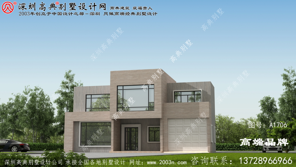 农村二层自建别墅设计图，带给你温馨的家园