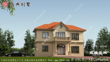 农村二层楼实景图,和谐自然的家