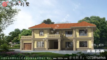 设计师精选的在线农村两层户型图