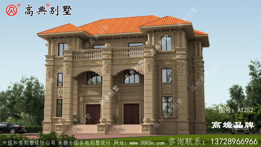 兄弟在农村建个欧式双拼别墅，爸妈终于满意了！