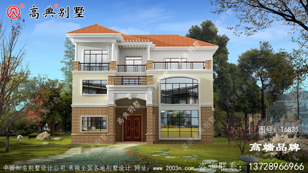 农村最引以为豪的莫过于各式各样风格的别墅住宅了