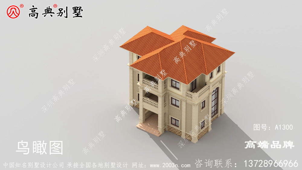 这款漂亮别墅建在农村最适合不过了