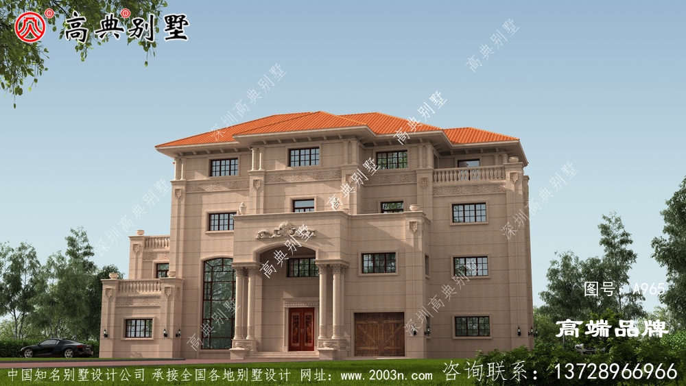 乡下建造这样的别墅没有那个邻居朋友不羡慕的
