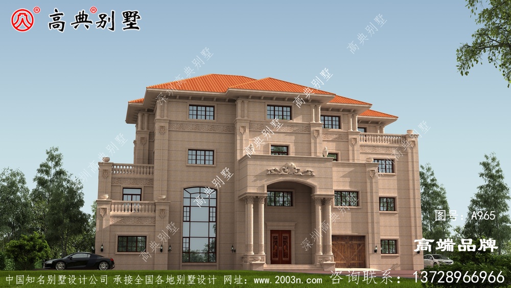 乡下建造这样的别墅没有那个邻居朋友不羡慕的