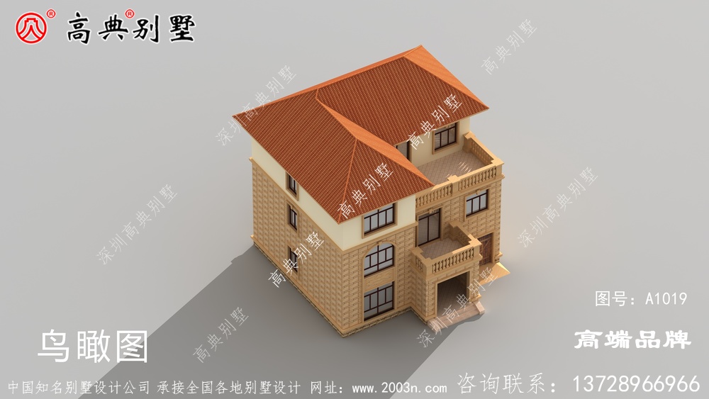 三楼的造型分布完全不同，充满立体感和空间感
