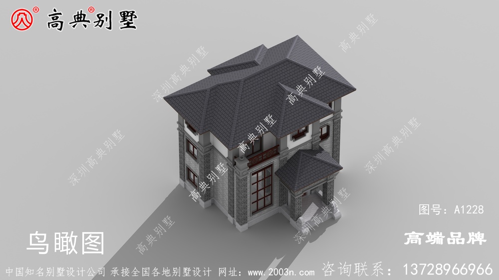 农村别墅千篇一律，但是有了这个图纸就不一样了